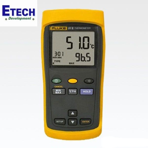 Thiết bị đo nhiệt độ tiếp xúc 1 kênh Fluke 51-II