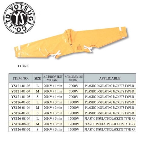 Cầu vai áo cách điện YOTSUGI YS126-01 ( 17kV - Max 20kV/3min )