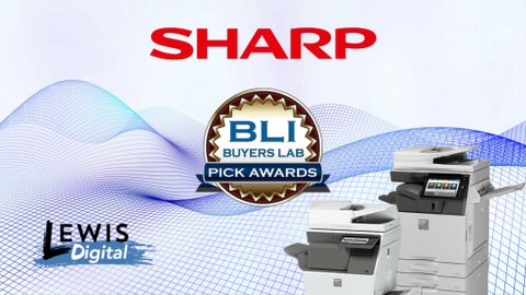Máy in đa chức năng của Sharp giành được giải thưởng 