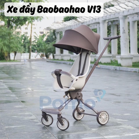 Xe Đẩy Cho Bé Baobaohao V13 Gấp Gọn Mẫu Mới Nhất Siêu Gọn Nhẹ Có 3 Chế Độ Thay Đổi Linh Hoạt Cho Con Yêu