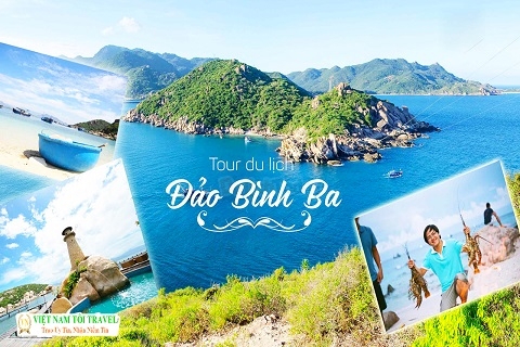 Tour Đảo Bình Ba Nha Trang 2 Ngày 1 Đêm