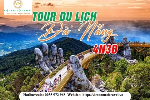TOUR ĐÀ NẴNG 4 NGÀY 3 ĐÊM