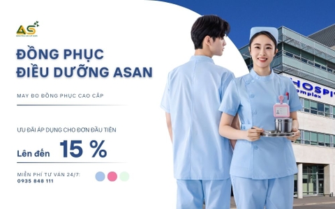 May Đồng Phục Điều Dưỡng Cao Cấp Chuyên Nghiệp – Ưu Đãi Lên Đến 15% Tại Đồng Phục Asian