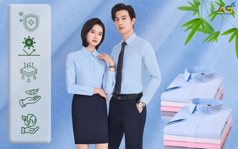 Vải Bamboo (Vải Tre) - Lựa chọn hoàn hảo cho sơ mi đồng phục văn phòng