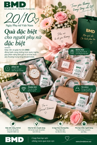 5 món quà tặng 20/10 ý nghĩa 100% phụ nữ đều muốn nhận