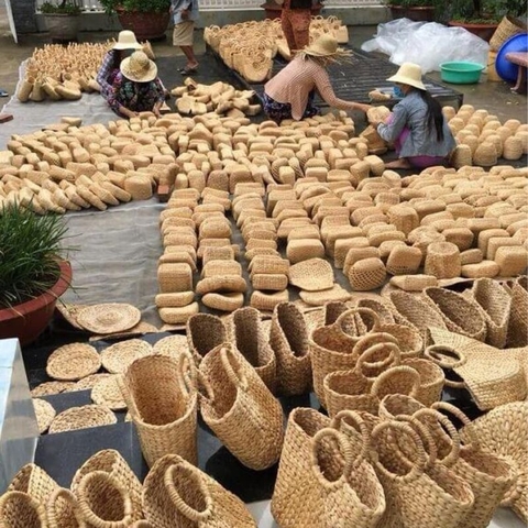 Bèo lục bình - Nguyên liệu giá rẻ đã thay đổi ngành thủ công mỹ nghệ