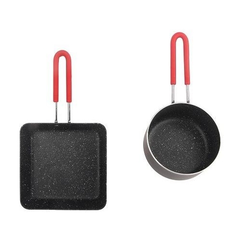 Bộ chảo nồi nhôm Kangaroo KG672