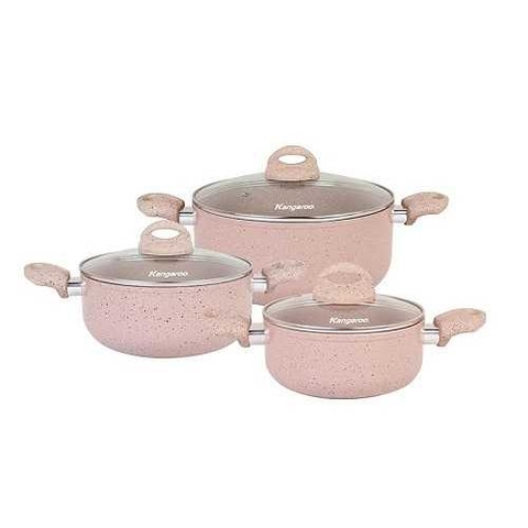 Bộ nồi nhôm đáy từ KG933