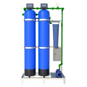 Lọc đầu nguồn 2 cột công suất 1000l/h van tự động - 1054LT-5