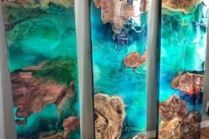 Nội thất gỗ Resin độc đáo, sang trọng, tinh tế