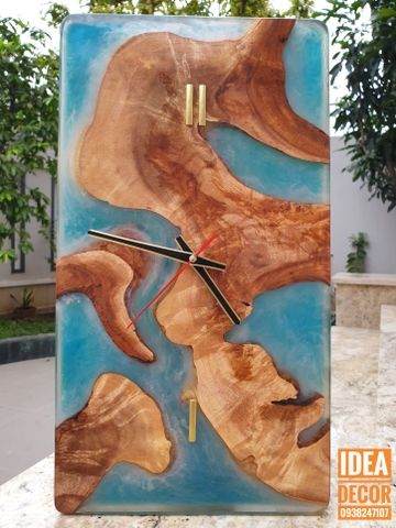 Đồng Hồ Mặt Chữ Nhật (Wall Clock) CLO-05