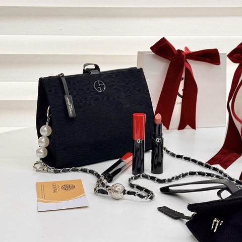 Set Giorgio armani 2 món 2026 (túi gift + son)