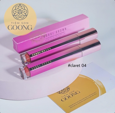 Son môi Bobbi brown Luxe matte liquid (limited 2024 vỏ hồng tím)