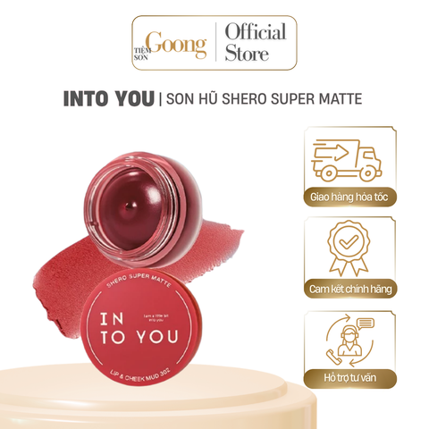 Son bùn hũ INTO YOU SHERO SUPER MATTE LIP & CHEEK MUD 5G