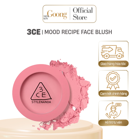 Phấn má hồng 3CE Mood Recipe Face Blush