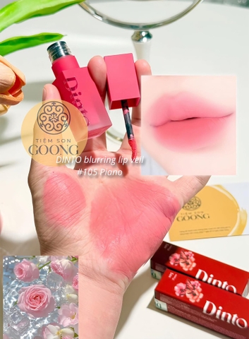 Son kem lì Dinto (Madame Butterfl Collection) Blurring Lip Veil