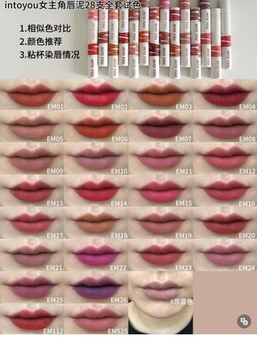 Son bùn hũ INTO YOU SHERO SUPER MATTE LIP & CHEEK MUD 5G