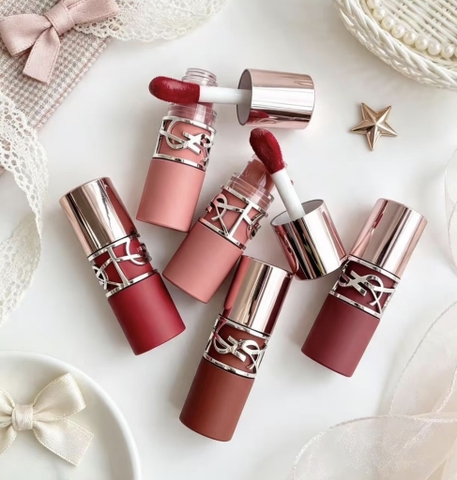 Son môi YSL lovenude lip stain (son kem)