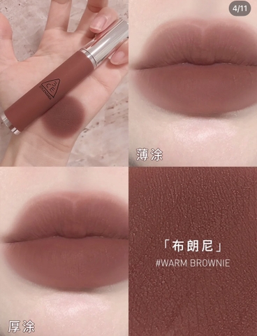 (NEW 2026) Son môi 3CE Hazy Lip Clay liquid