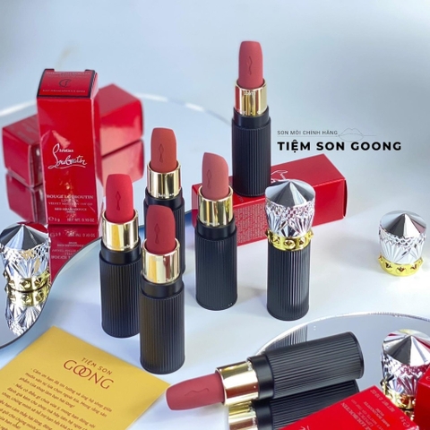 Son môi Christian Louboutin on the go matte (vỏ đen)