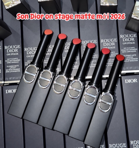 Son môi DIOR rouge On Stage matte  (vỏ lỳ mới)