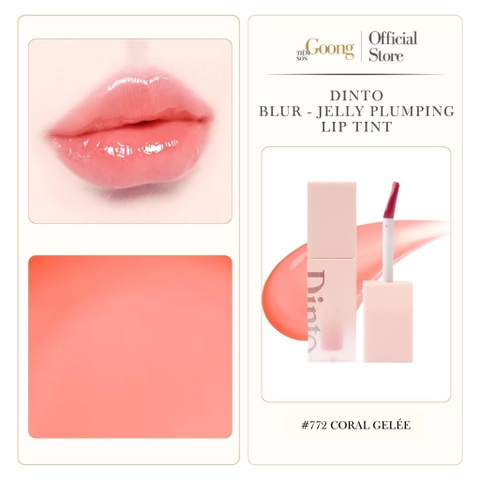 Son tint bóng Dinto Blur-Jelly Plumping Lip Tint