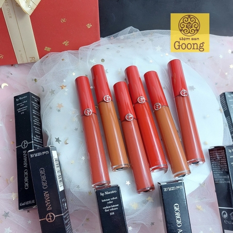 son môi Giorgio armani  maestro velvet (vỏ trơn đỏ)