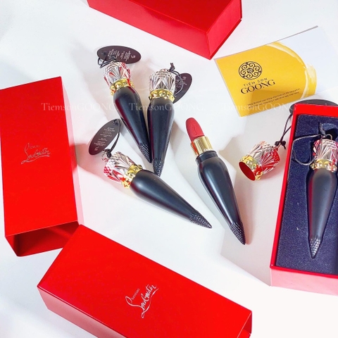 son môi Christian Louboutin matte (vỏ đen mẫu mới)