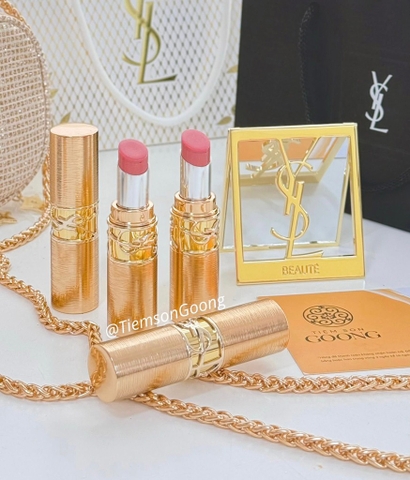 Son môi YSL limited holiday 2025 (vỏ vàng)