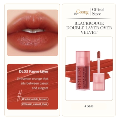 BLACKROUGE DOUBLE LAYER OVER VELVET