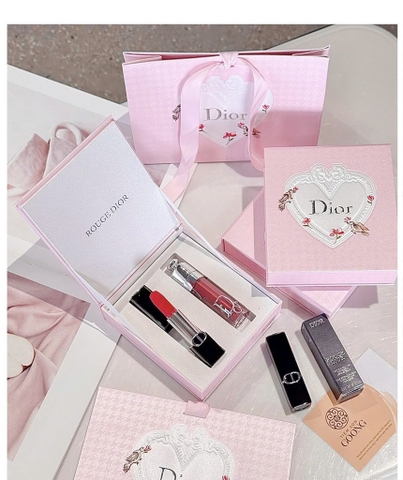 Set hộp +  túi Dior (tặng khi mua trên 2 sp Dior fullsize bất kì)