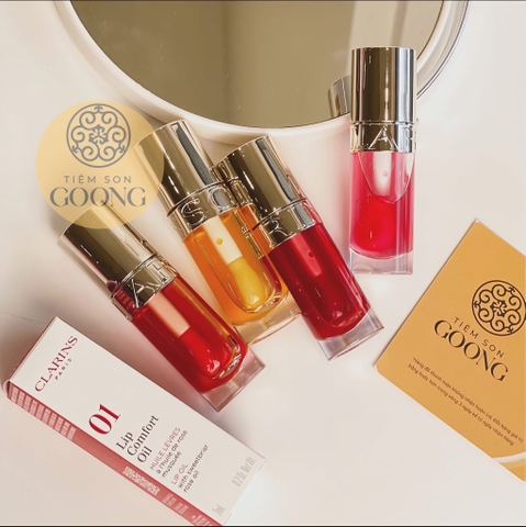 Son dưỡng môi Clarins lip comfort oil