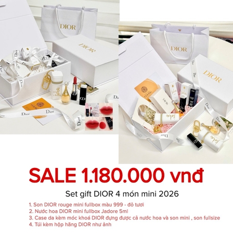 Set gift Dior 4 món 2026