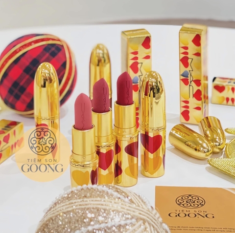 Son môi MACXIMAL limited 2025 (vỏ vàng trái tim)