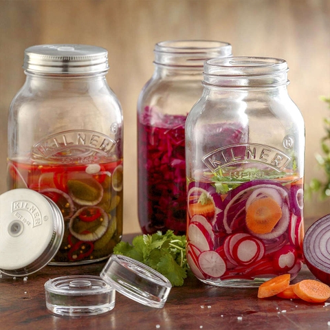 Kilner - Bộ hũ ướp thực phẩm - 2 cái
