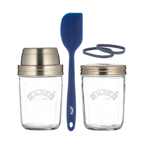Kilner - Bộ hũ thủy tinh nuôi men làm bánh - 3 món