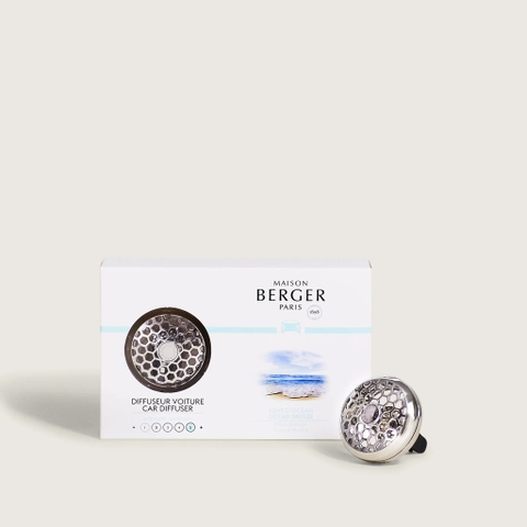 Maison Berger - Bộ kẹp tinh dầu xe hơi Ocean Breeze - 2 món