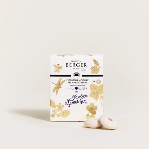 Maison Berger - Bộ tinh dầu xe hơi hương Lolita Lempicka - 2 cái