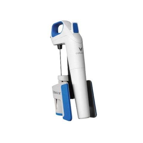 Coravin - Máy chiết rượu màu trắng xanh