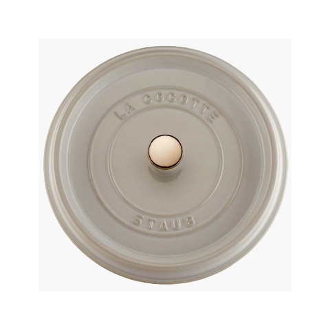 Nồi tròn STAUB màu kem - 26cm - 5.2L