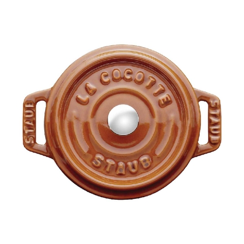 Nồi tròn STAUB màu nâu vàng