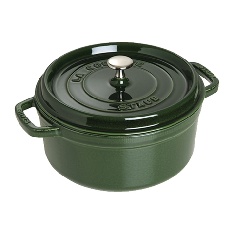 Staub - Nồi tròn màu xanh rêu