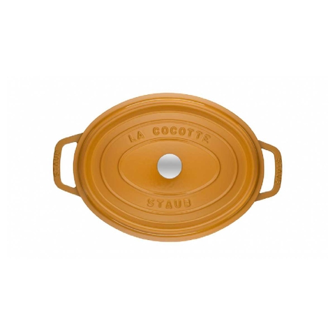 Nồi oval STAUB màu vàng - 27cm - 3.2L