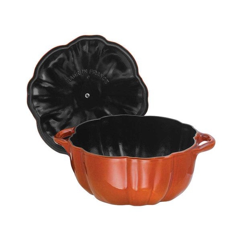 Staub - Nồi bí ngô màu nâu vàng - 28cm (B) - OPEN BOX