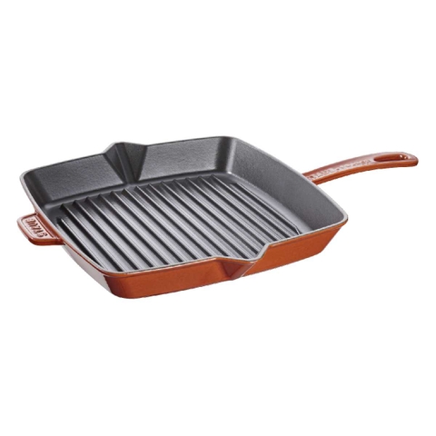 Chảo nướng vuông STAUB màu nâu vàng - 26cm