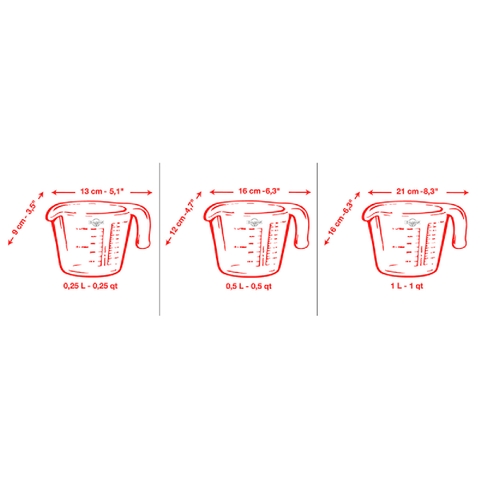 Ocuisine - Ca đong dung tích