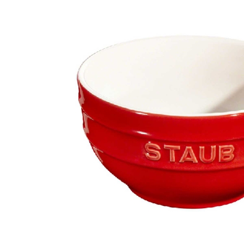 Staub - Tô gốm màu đỏ cherry