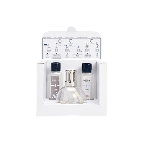 MAISON BERGER - Bộ đèn xông tinh dầu Essential Ronde - 2 món - 380ml