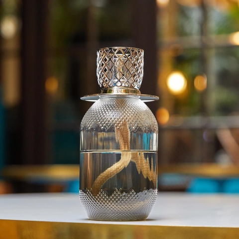 Maison Berger - Bộ đèn xông tinh dầu Evanescence Grey - 2 món - 358ml