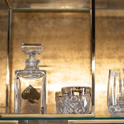 Vista Alegre - Bình Decanter whisky Poker